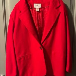 Worthington Bold Red Women's Blazer